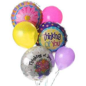 Pick Your 6 Balloon Bouquet -8 theme option - Gift Baskets By Design SB, Inc.