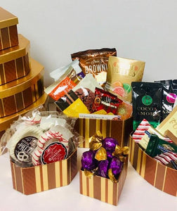 Copper Tower Of Sweets - Gift Baskets By Design SB, Inc.