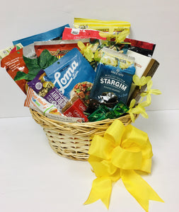 Gluten Free- Dairy Free, /Vegan Delight 4 Options * New - Gift Baskets By Design SB, Inc.