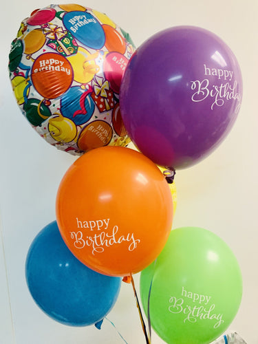 Birthday Balloons -2 Sizes - Gift Baskets By Design SB, Inc.