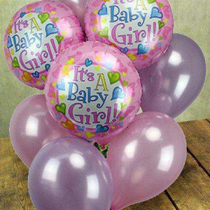 Baby Balloons-3 Options - Gift Baskets By Design SB, Inc.